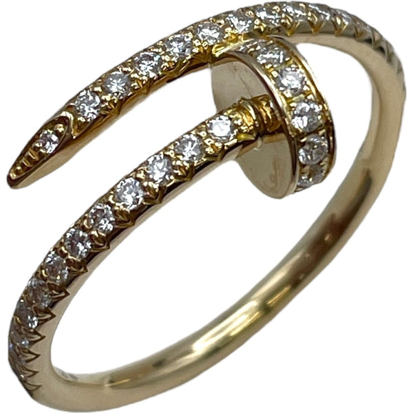 カルティエ Cartier ジュストアンクルダイヤリングSM ゴールド Au750/ダイヤモンド ジュエリー