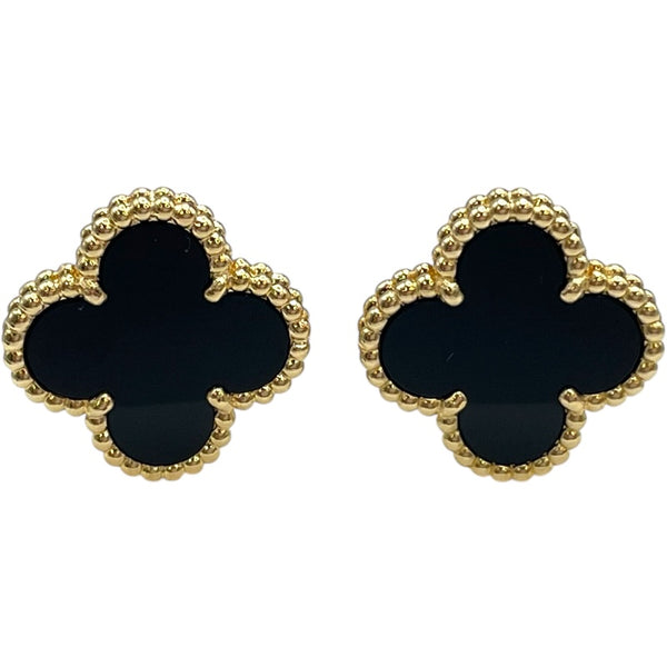 ヴァンクリーフ＆アーペル Van Cleef & Arpels ヴィンテージアルハンブラピアス ゴールド Au750 ジュエリー