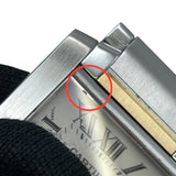 カルティエ Cartier タンク フランセーズ SM W51007Q4 アイボリー YG/SS クオーツ レディース 腕時計