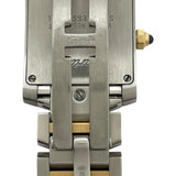 カルティエ Cartier タンク フランセーズ SM W51007Q4 アイボリー YG/SS クオーツ レディース 腕時計