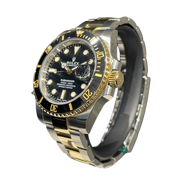 ロレックス ROLEX サブマリーナー デイト 116613LN ブラック K18YG/SS メンズ 腕時計