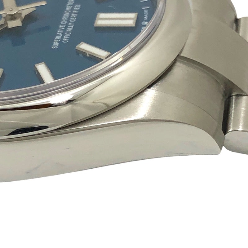 ロレックス ROLEX オイスターパーペチュアル41 ランダムシリアル 134300 メッドブルー SS メンズ 腕時計
