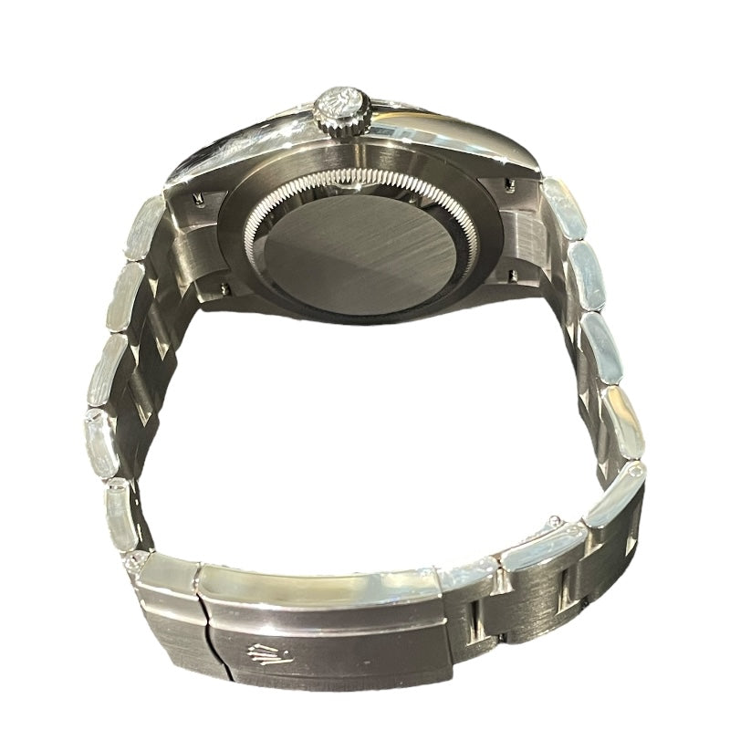 ロレックス ROLEX オイスターパーペチュアル41 134300 グリーン SS 自動巻き メンズ 腕時計