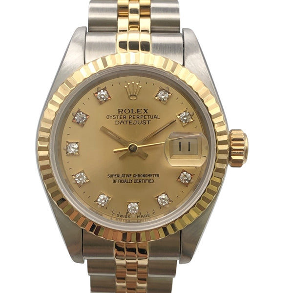 ロレックス ROLEX デイトジャスト 69173G SS レディース 腕時計