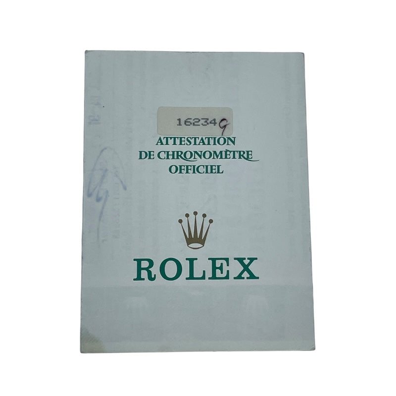 ロレックス ROLEX デイトジャスト 16234G シルバー WG/SS 自動巻き メンズ 腕時計
