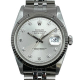 ロレックス ROLEX デイトジャスト 16234G シルバー WG/SS 自動巻き メンズ 腕時計