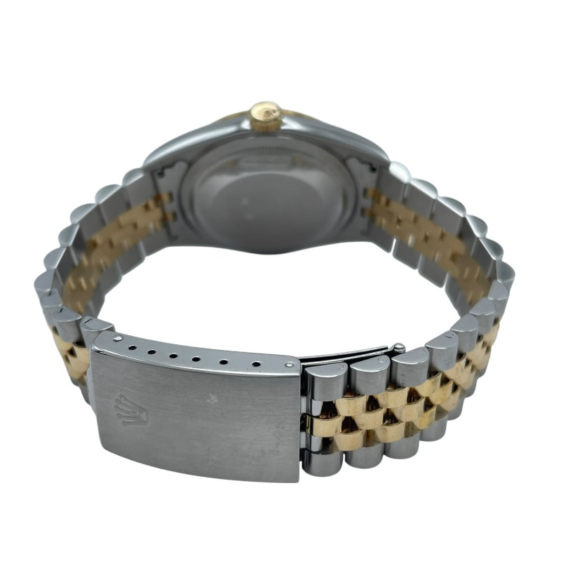 ロレックス ROLEX デイトジャスト S番 16233G ブラック K18/SS メンズ 腕時計