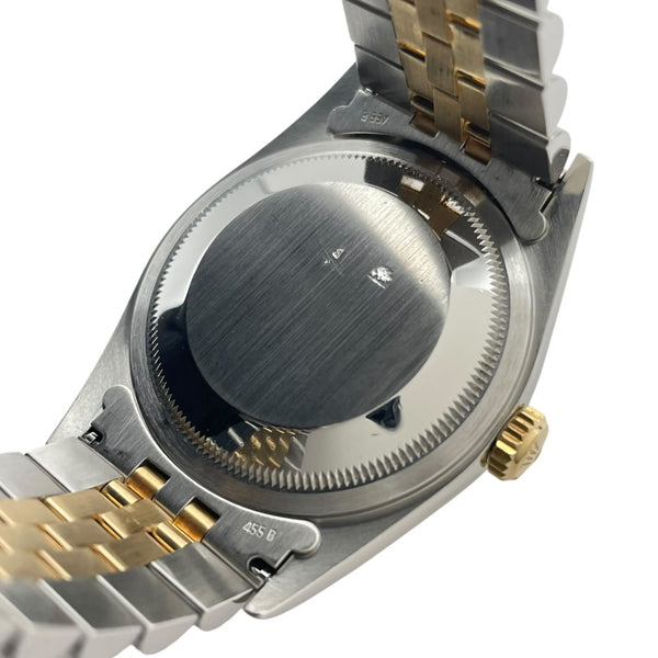 ロレックス ROLEX デイトジャスト S番 16233G ブラック K18/SS メンズ 腕時計