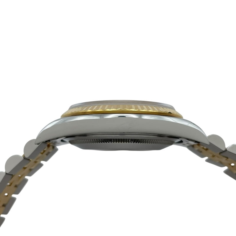 ロレックス ROLEX デイトジャスト S番 16233G ブラック K18/SS メンズ 腕時計