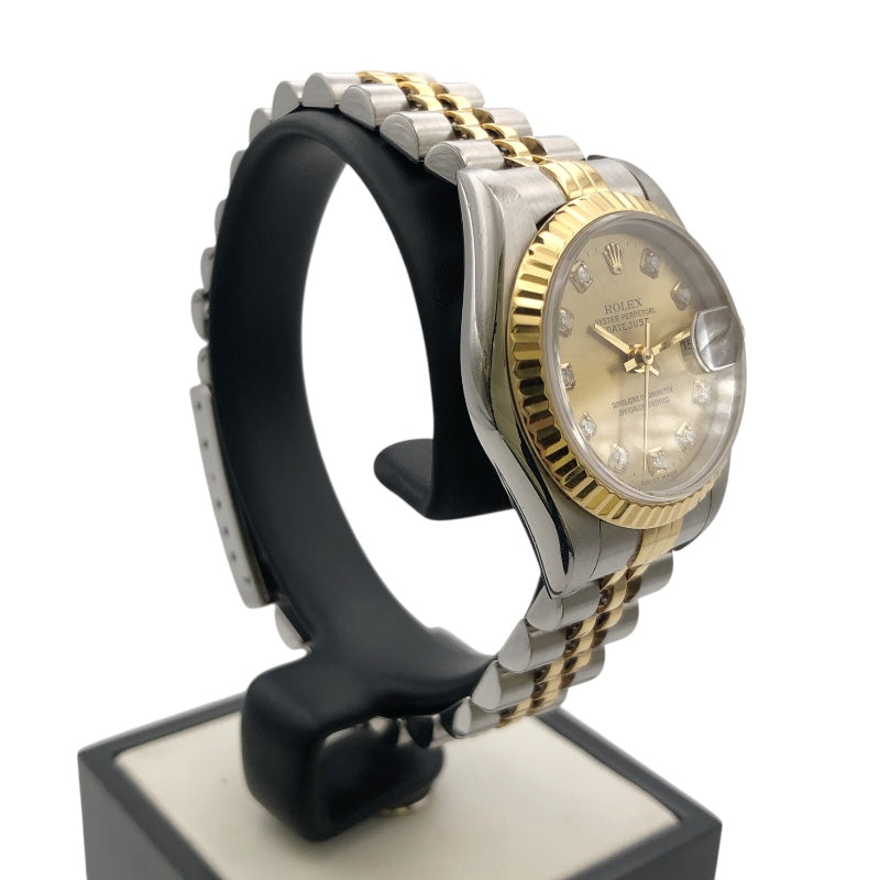 ロレックス ROLEX デイトジャスト 79173G ゴールド K18/SS レディース 腕時計