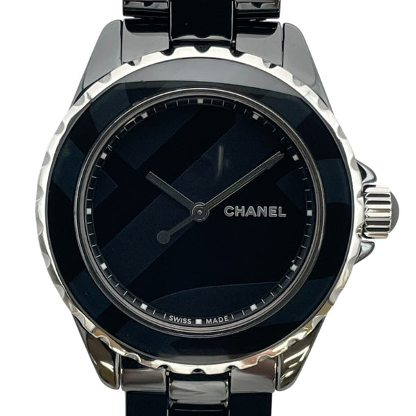 シャネル CHANEL J12 アンタイトル 38MM 世界1200本限定 H5581 ブラック セラミック 自動巻き メンズ 腕時計