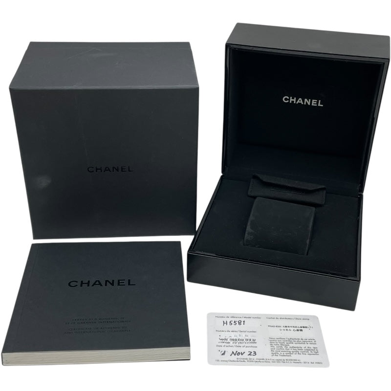 シャネル CHANEL J12 アンタイトル 38MM 世界1200本限定 H5581 ブラック セラミック 自動巻き メンズ 腕時計