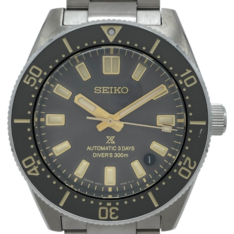 セイコー SEIKO プロスペックス ダイバースキューバ SBDC199 ブラック SS 自動巻き メンズ 腕時計