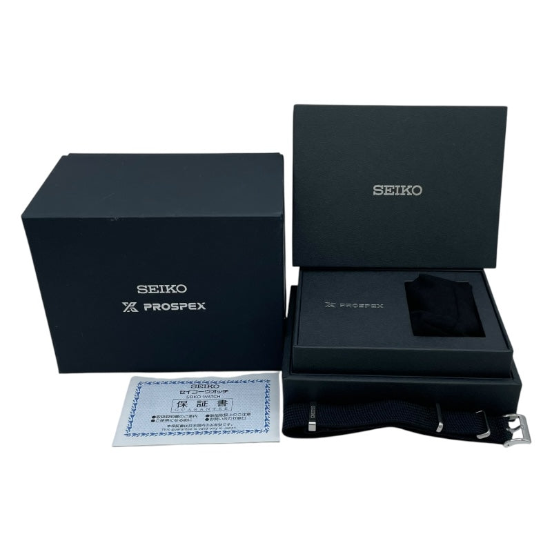 セイコー SEIKO プロスペックス ダイバースキューバ SBDC199 ブラック SS 自動巻き メンズ 腕時計