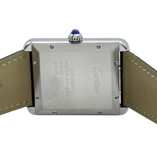 カルティエ Cartier タンクソロ XL W5200027 ホワイト SS メンズ 腕時計