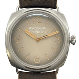 パネライ PANERAI ラジオミール トレ ジョルニ 45mm PAM01350 ブラウン SS/革ベルト 手巻き メンズ 腕時計