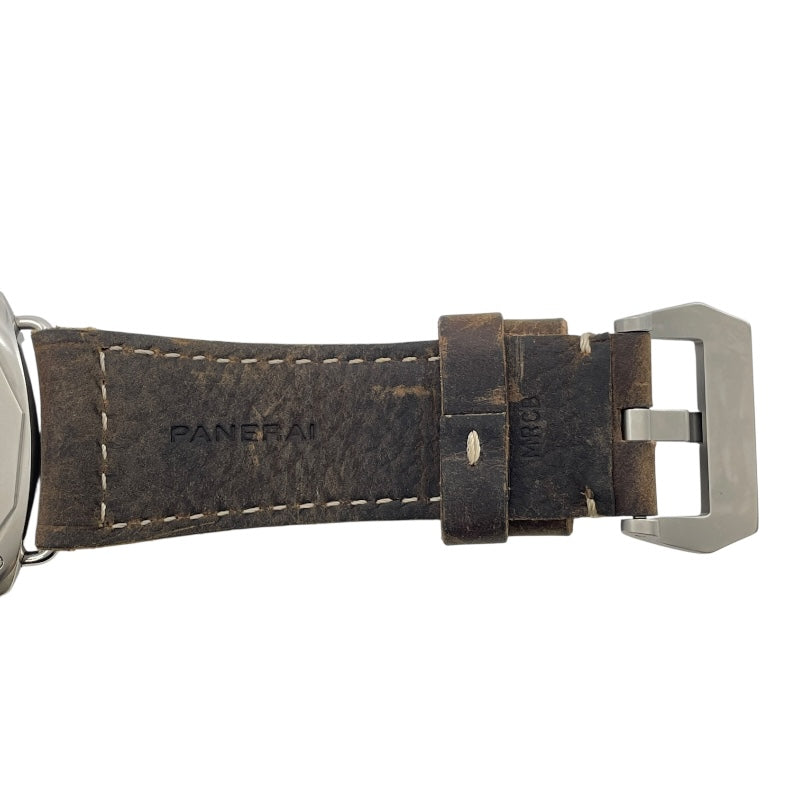 パネライ PANERAI ラジオミール トレ ジョルニ 45mm PAM01350 ブラウン SS/革ベルト 手巻き メンズ 腕時計