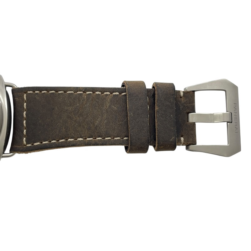 パネライ PANERAI ラジオミール トレ ジョルニ 45mm PAM01350 ブラウン SS/革ベルト 手巻き メンズ 腕時計