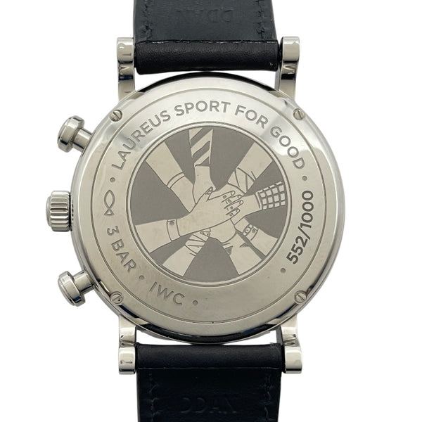 インターナショナルウォッチカンパニー IWC ポートフィノ・クロノグラフ 39 “ローレウス・スポーツ・フォー・グッド IW391408 ブルー SS メンズ 腕時計