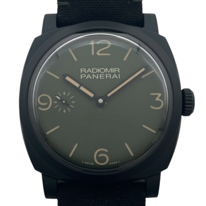 パネライ PANERAI ラジオミール 世界1000本限定 PAM00997 グリーン TI/セラミック 手巻き メンズ 腕時計