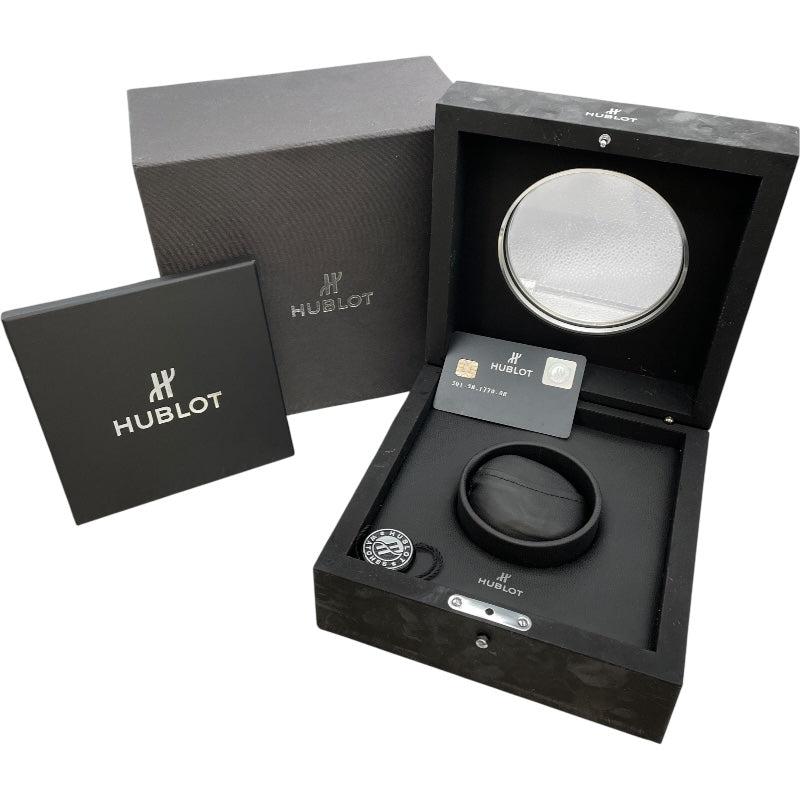 ウブロ HUBLOT ビッグバン エヴォリューション 301.SM.1770.GR ブラック SS/セラミック 自動巻き メンズ 腕時計