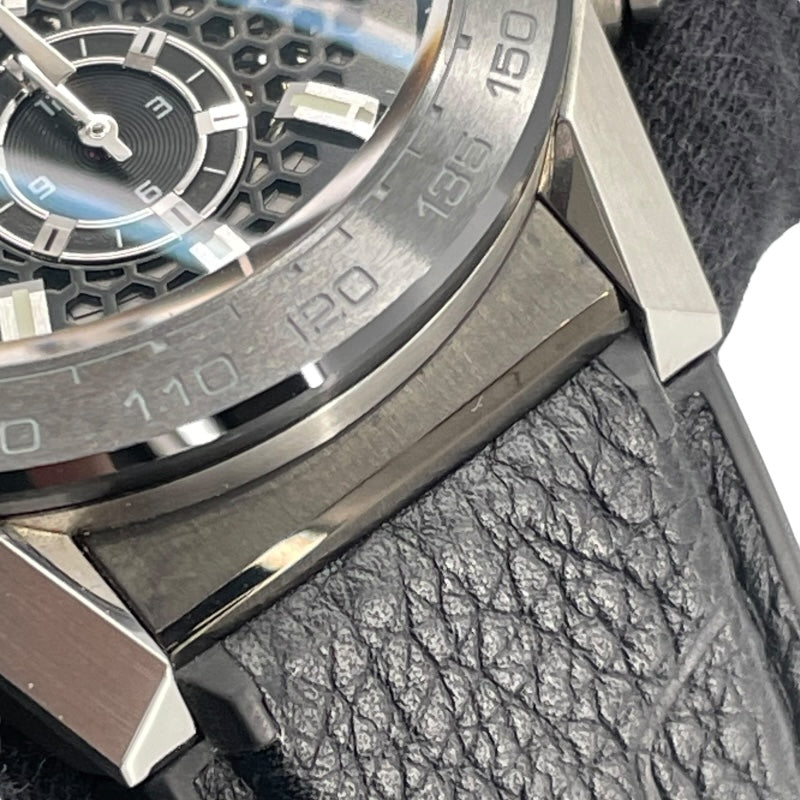 タグ・ホイヤー TAG HEUER カレラ キャリバー ホイヤー01 クロノグラフ アストンマーティン CAR2A1AB ブラック SS/セラミック 自動巻き メンズ 腕時計
