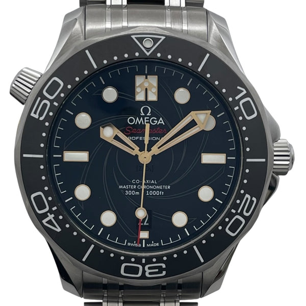 オメガ OMEGA シーマスターダイバー300Mコーアクシャル マスター クロノメーター 007 210.22.42.20.01.004 ブラック SS メンズ 腕時計