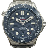 オメガ OMEGA シーマスターダイバー300Mコーアクシャル マスタークロノメーター 210.30.42.20.03.001 ブルー SS メンズ 腕時計