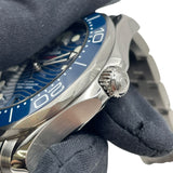 オメガ OMEGA シーマスターダイバー300Mコーアクシャル マスタークロノメーター 210.30.42.20.03.001 ブルー SS メンズ 腕時計