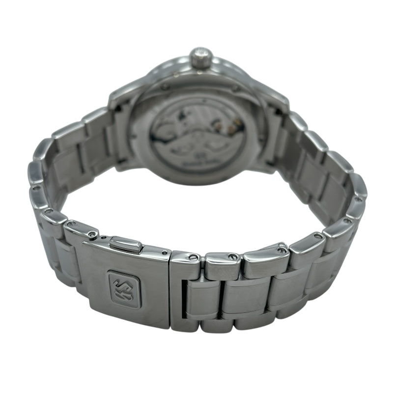 グランドセイコー Grand Seiko エレガンスコレクション スプリングドライブ GMT SBGE271 ブラック SS メンズ 腕時計