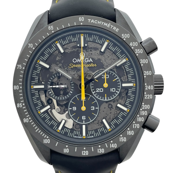 オメガ OMEGA スピードマスター ダーク サイド オブ ザ ムー﻿ン 310.92.44.50.01.001 ブラック セラミック/ラバーベルト 手巻き メンズ 腕時計