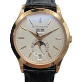 パテック・フィリップ PATEK PHILIPPE コンプリケーション アニュアルカレンダー ムーンフェイズ 5396R-011 ホワイト K18PG メンズ 腕時計
