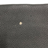 クリスチャン・ルブタン Christian louboutin シティポーチ スタッズ 1225143 ブラック×SV金具 レザー レディース クラッチバッグ