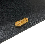エルメス HERMES メドール カードケース B刻 ブラック ゴールド金具 シャムキラ レディース カードケース
