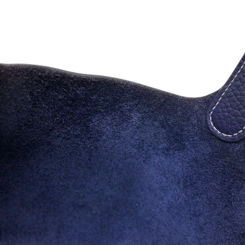 エルメス HERMES ピコタンロックPM カザック Z刻印　(2021年製) ブルーエレクトリック/ブルーアンクル シルバー金具 トリヨンクレマンス レディース ハンドバッグ