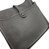 エルメス HERMES エヴリン3PM D刻印　(2019年製) ブラック シルバー金具 トリヨンクレマンス レディース ショルダーバッグ