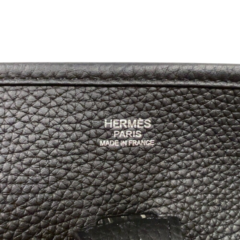 エルメス HERMES エヴリン3PM D刻印　(2019年製) ブラック シルバー金具 トリヨンクレマンス レディース ショルダーバッグ