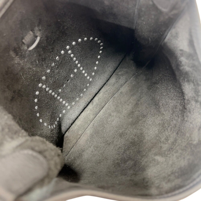 エルメス HERMES エヴリン3PM D刻印　(2019年製) ブラック シルバー金具 トリヨンクレマンス レディース ショルダーバッグ