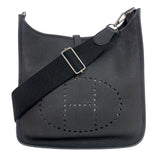 エルメス HERMES エヴリン3PM D刻印　(2019年製) ブラック シルバー金具 トリヨンクレマンス レディース ショルダーバッグ
