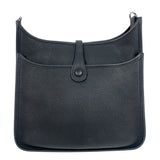 エルメス HERMES エヴリン3PM D刻印　(2019年製) ブラック シルバー金具 トリヨンクレマンス レディース ショルダーバッグ