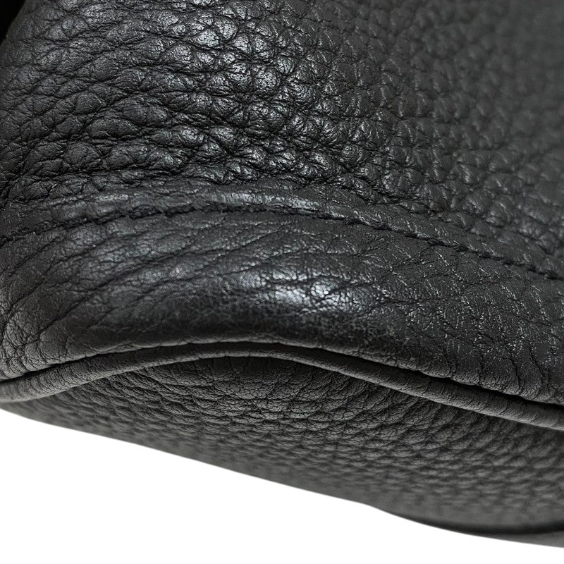 エルメス HERMES ガーデンパーティTPM Z刻 ブラック シルバー金具 ネゴンダ レディース トートバッグ