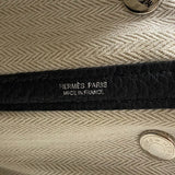 エルメス HERMES ガーデンパーティTPM Z刻 ブラック シルバー金具 ネゴンダ レディース トートバッグ