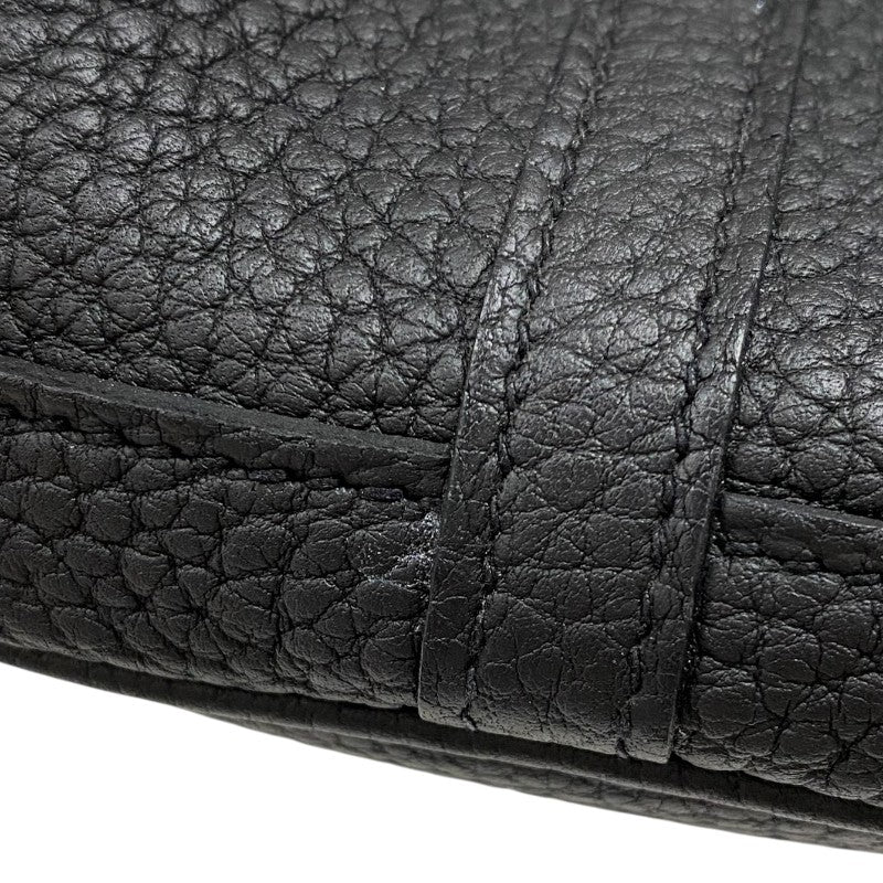 エルメス HERMES ガーデンパーティTPM Z刻 ブラック シルバー金具 ネゴンダ レディース トートバッグ
