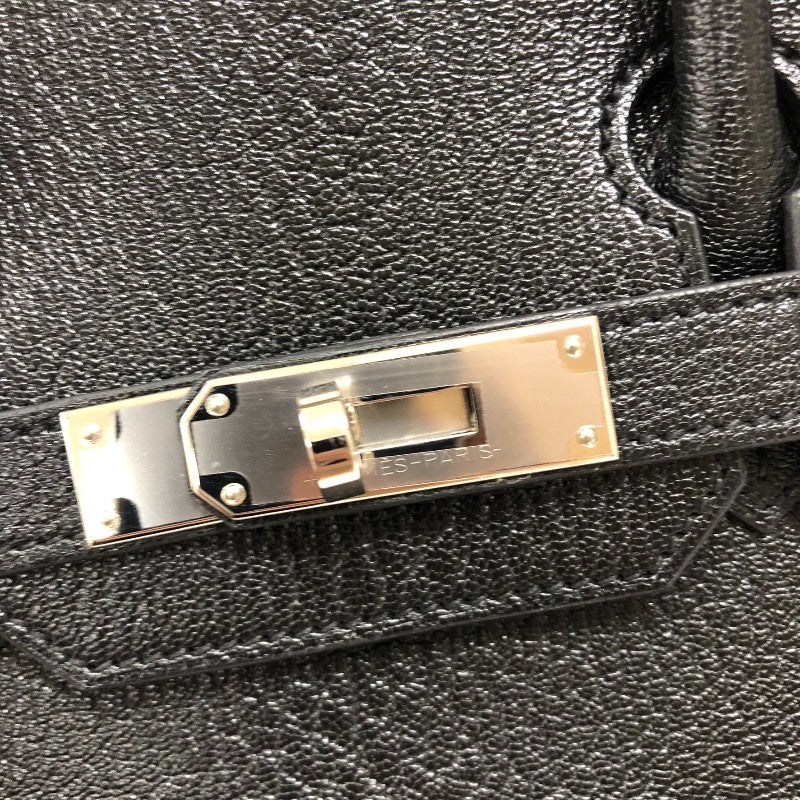 エルメス HERMES バーキン30 B刻 ブラック シルバー金具 コロマンデル レディース ハンドバッグ
