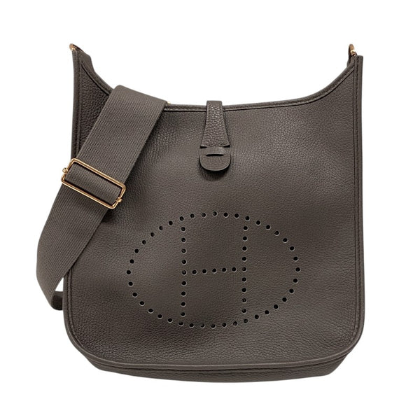 エルメス HERMES エヴリン3 PM Y刻 エタン ゴールド金具 トリヨンクレマンス レディース ショルダーバッグ