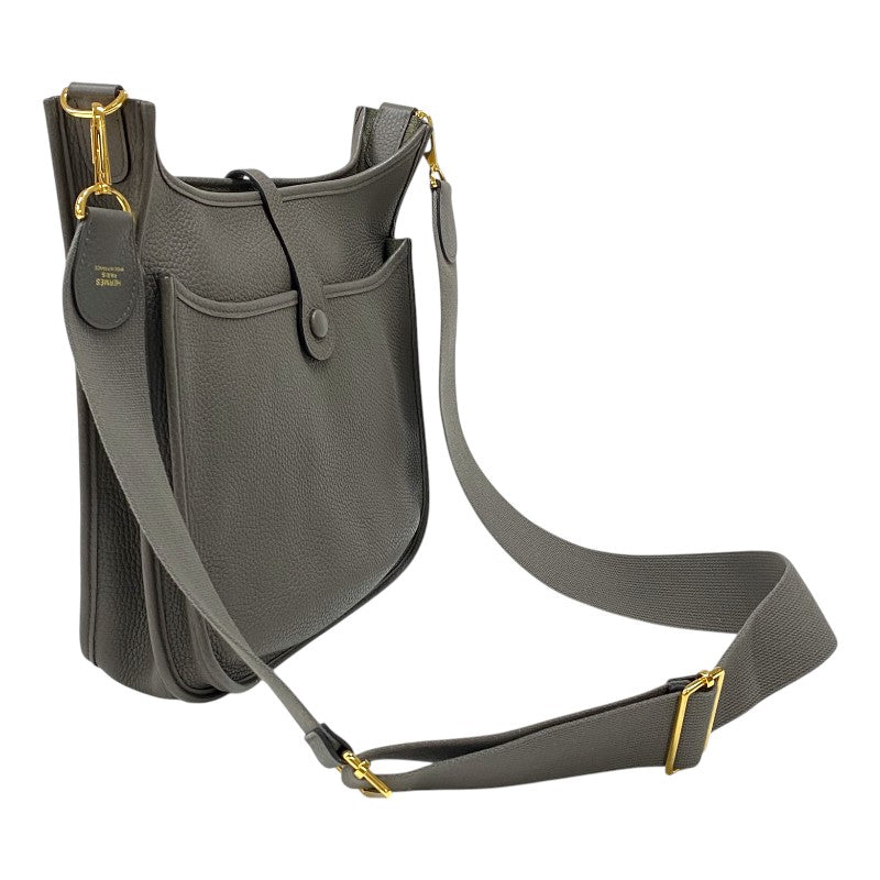 エルメス HERMES エヴリン3 PM Y刻 エタン ゴールド金具 トリヨンクレマンス レディース ショルダーバッグ