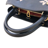 ルイ・ヴィトン LOUIS VUITTON モンテーニュBB M45778 ブラック　GD金具 モノグラム・アンプラント レディース ハンドバッグ