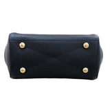 ルイ・ヴィトン LOUIS VUITTON モンテーニュBB M45778 ブラック　GD金具 モノグラム・アンプラント レディース ハンドバッグ