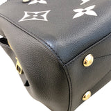 ルイ・ヴィトン LOUIS VUITTON モンテーニュBB M45778 ブラック　GD金具 モノグラム・アンプラント レディース ハンドバッグ