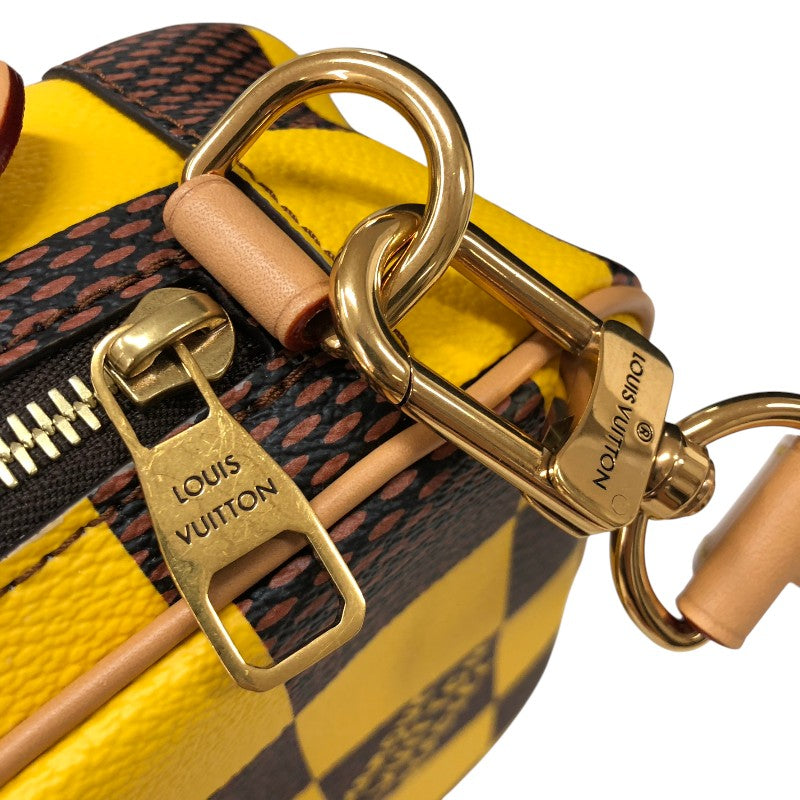ルイ・ヴィトン LOUIS VUITTON チェス・メッセンジャー N40562 ジョーヌ ダミエ・ポップ キャンバス メンズ ショルダーバッグ